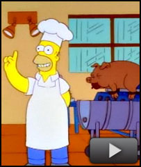 The Simpsons: "Flying Pig"