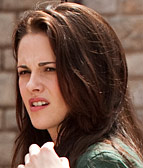 Kristen Stewart on the Set of ‘New Moon’