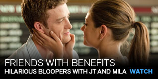 Friends with Benefits: Hilarious bloopers with JT and Mila