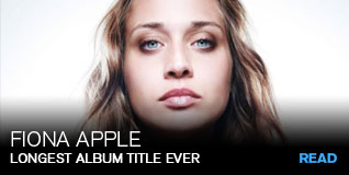Fiona Apple: Longest album title ever