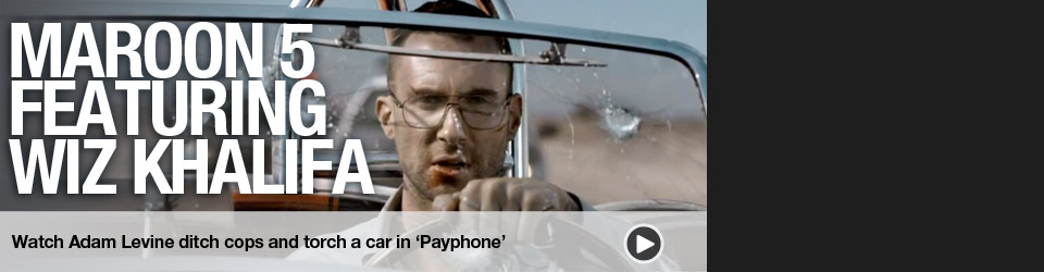 Maroon 5 ft. Wiz Khalifa Watch Adam in ‘Payphone’