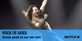 Rock of Ages Sneak peek at our set visit!