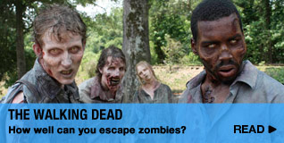 The Walking Dead: How well can you escape zombies?