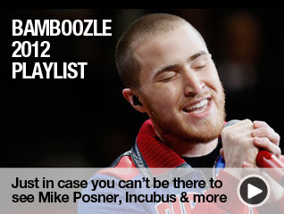 Bamboozle 2012 Playlist: Just in case you can't be there to see Mike Posner, Incubus & more