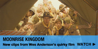 Moonrise Kingdom: New clips from Wes Anderson's quirky film