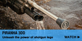 Piranha 3DD: Unleash the power of shotgun legs in new clip