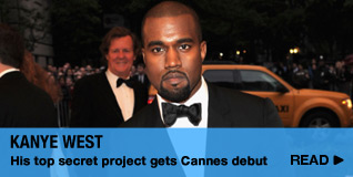 Kanye West His top secret project gets Cannes debut
