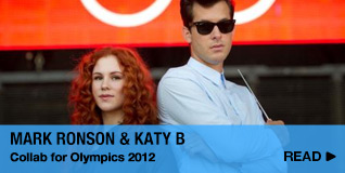 Mark Ronson and Katy B Collab for Olympics 2012