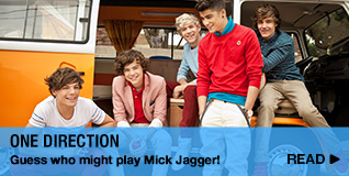 One Direction Guess who might play Mick Jagger!