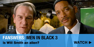 Men in Black 3 Fanswers: Is Will Smith an alien?