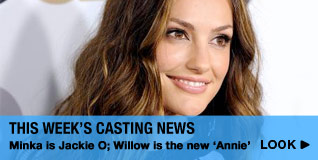 This Week's Casting News: Minka is Jackie O; Willow is the new 'Annie'