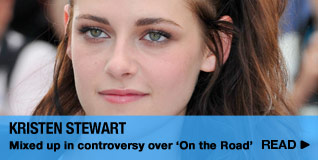 Kristen Stewart: Mixed up in controversy over ‘On the Road’