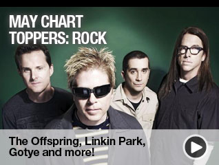 May Chart Toppers: Rock Linkin Park, Gotye, The Offspring and more!