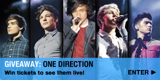 Giveaway: One Direction Win tickets to see them live!
