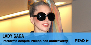 Lady Gaga Performs despite Philippines controversy