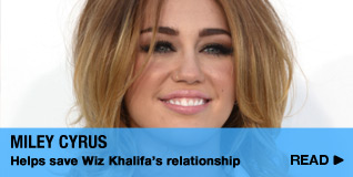 Miley Cyrus Helps save Wiz Khalifa’s relationship