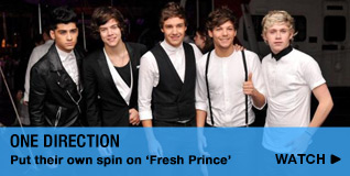 One Direction Put their own spin on ‘Fresh Prince’