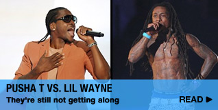 Pusha T vs. Lil Wayne They're still not getting along