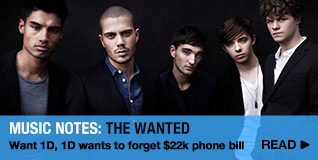 Music Notes: The Wanted Want 1D, 1D wants to forget $22k phone bill
