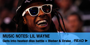 Music Notes: Lil Wayne Gets into heated diss battle, Bieber & Drake