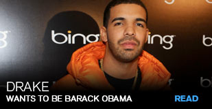 Drake: Wants to be Barack Obama