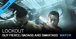 Lockout: Guy Pierce - badass and smartass