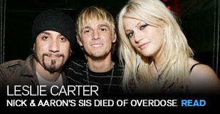 Leslie Carter: Nick & Aaron's sis died of overdose
