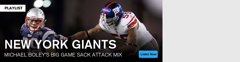 Game day playlist: Giants' Michael Boley