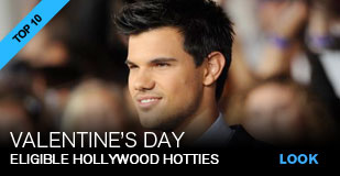 Valentine's Day: Top 10 Eligible Hollywood Hotties