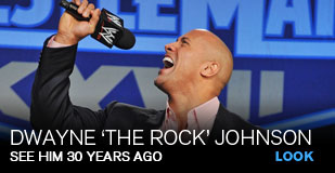 Dwayne 'The Rock' Johnson: See him 30 years ago