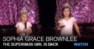 Sophia Grace Brownlee: The Superbass girl is back!