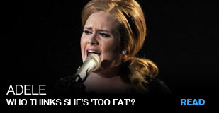 Adele: Who thinks she's 'too fat'?