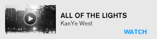 All of the Lights: Kanye West
