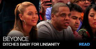 Beyonce: Ditches baby for Linsanity