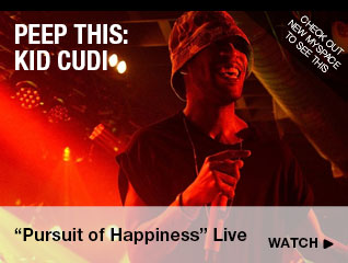 Kid Cudi's "Pursuit of Happiness" Live
