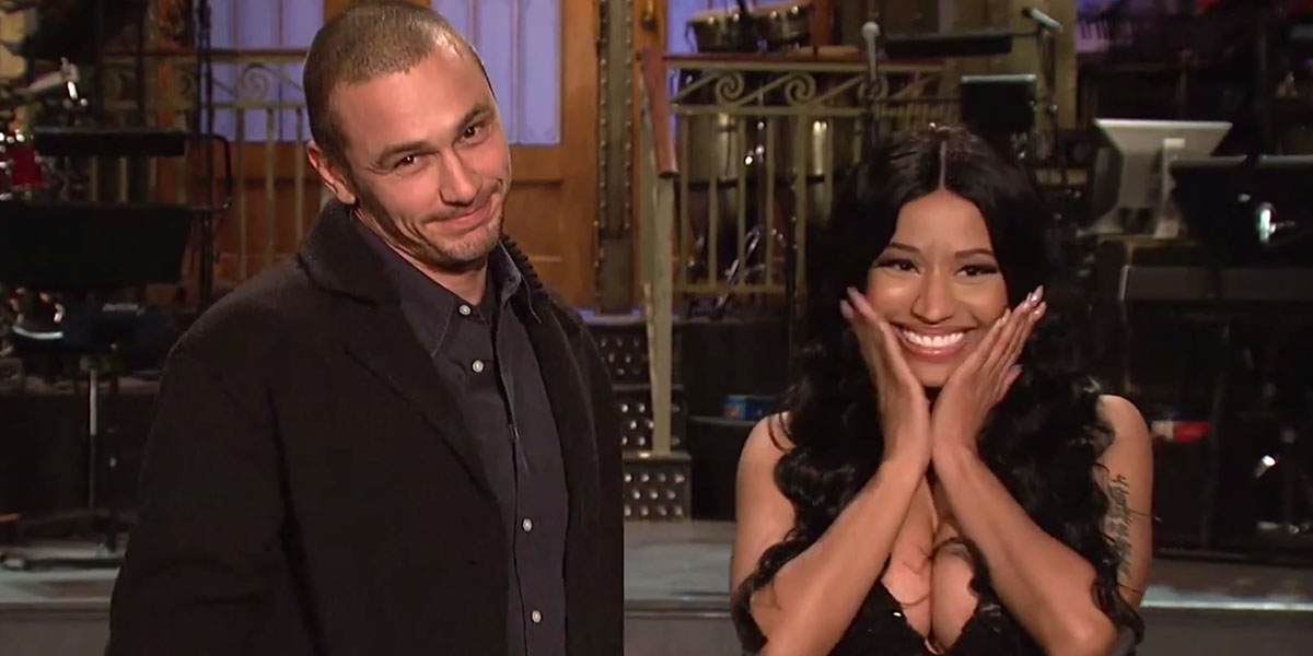 James Franco and Nicki Minaj Are Besties In 'SNL' Promo