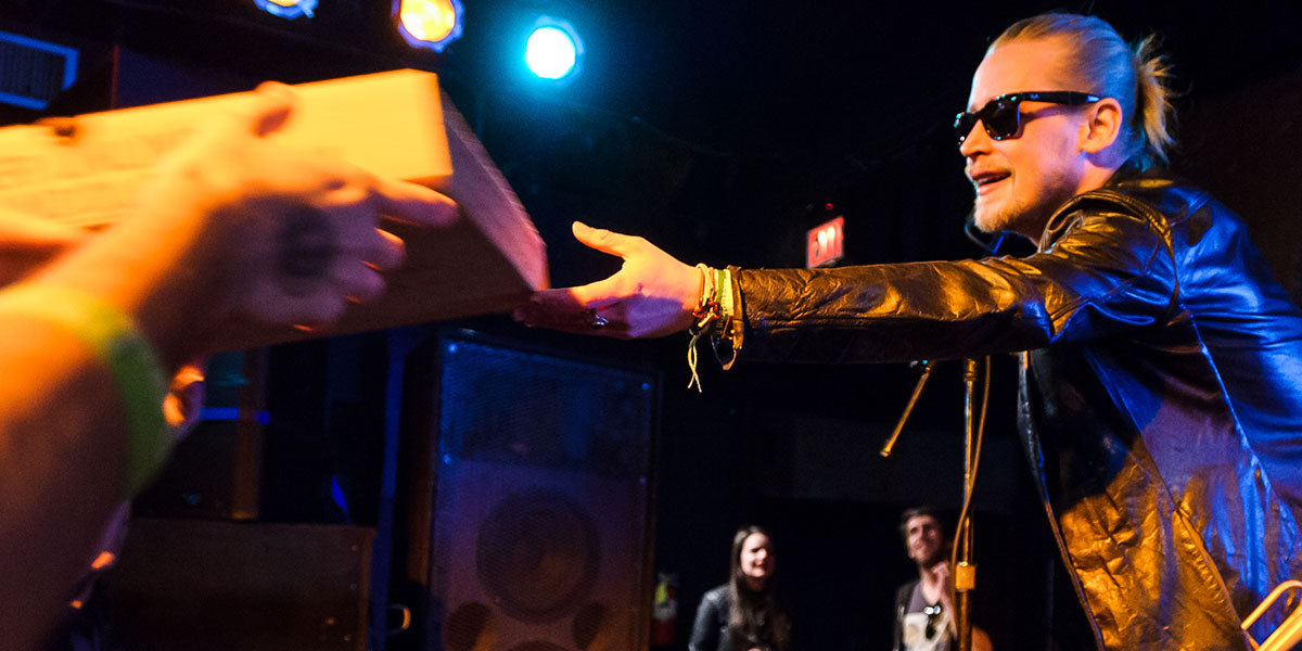 Macaulay Culkin's Pizza-Themed Velvet Underground Cover Band Made a Music Video