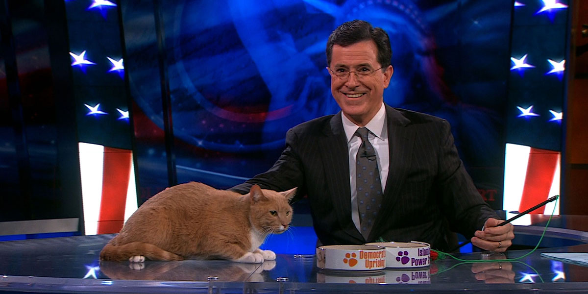 Colbert Says Good-Bye With Star-Studded Singalong